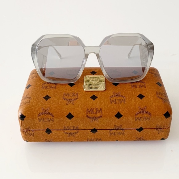 MCM Accessories - 💯Authentic MCM Sunglasses - gray/clear frames with grayish/light blue lens NWT